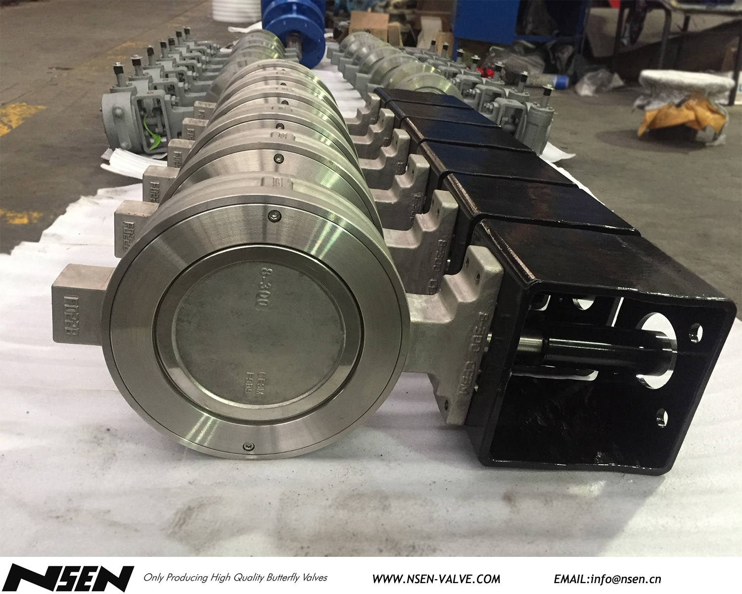 High Performance Double offset butterfly valve